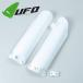 * exhibition goods KTM SX65/'02-'23 UFO front fork slider / guard white inspection / cowl / exterior (UF-4011-047)