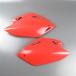 *CRF450R/'07-'08 UFO боковая панель / боковая крышка красный выставленный товар (UF-4616-070)