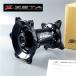 *KX250F/KX450F/KLX450R Z-WHEELa стерео свет ступица задний / черный выставленный товар / колесо ступица (W41-21211)