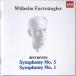 [ б/у ]WILHELM FURTWANGLER vi ru ад m* полный tovengla-| BEETHOVEN : SYMPHONY No.5 &amp; No.1(CD)