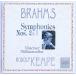 [ б/у ]RUDOLF KEMPEru доллар f* талон pe| BRAHMS : SYMPHONIES Nos.2 &amp; 4( зарубежная запись CD)