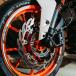 KTM Duke 125/250/390 24- передний ползун оси BAGOROS(bago Roth )