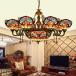 A30538 stained glass. pendant light gorgeous ceiling lighting stained glass lamp glasswork goods.