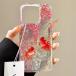  золотая рыбка дизайн iPhone кейс японский стиль искусство прозрачный & жемчуг обработка подходит для всех моделей 