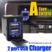 200�n �n�C�G�[�X 4�^ �g���^ A�^�C�v USB �d�� 2�|�[�g �L���b�v�t �X�C�b�`�z�[�� �p�l�� �}���[�d �u���[����  /20-40 R-2