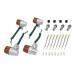W650(-2003) для super мотоцикл Mini модель указатель поворота KIT металлизированный корпус / orange линзы lposhu лицо /POSH