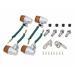 TW225(2002-) для super мотоцикл Mini модель указатель поворота KIT металлизированный корпус / orange линзы lposhu лицо /POSH