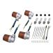 ZRX400-2(2001-2003) для super мотоцикл модель указатель поворота KIT полировка корпус / orange линзы lposhu лицо /POSH