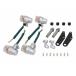 FTR223/D(-2007) для super мотоцикл Mini модель указатель поворота KIT металлизированный корпус / прозрачный линзы lposhu лицо /POSH