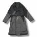 MINUS минус INSIDE-OUT Tielocken Wrap Coat внутренний наружный Thai ro талон LAP пальто M-P1-H01 черный 1 11292M