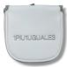  не использовался товар 1piu1uguale3unopyuunoug.-retoreGOLF PUTTER COVER MARETTE TYPE Logo короткая клюшка покрытие Golf GRG142 POE312 белый F 13909M