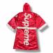 не использовался Supreme 17AW Everlast Satin Hooded Boxing Robe ever последний капот бокс low b supreme red L (8132M)