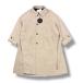  не использовался товар VOAAOVvoa-b2024AW SUPER 100 WOOL BEABER COAT шерсть пальто с отложным воротником VOCO-M102 ecru 1 92557A5