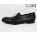  Hermes HERMES мокасины Париж she-vuru черный H172368Z размер 40 прекрасный товар [ б/у ] Loafer кожа обувь 