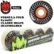 spito fire Wheel SPITFIRE WHEELS FORMULA FOUR F4/93DU CLASSIC SHAPE DEATHMASKII 54mm NATURAL 4 шт. комплект Classic Shape 