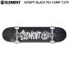  скейтборд Element ELEMENT SCRIPT BLACK PLY COMP 7.375 x 28.5 WB12 Wheel 87A Kids для Complete BG027104