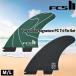 �G�t�V�[�G�X FCS2 FIN FCS II YAGO DORA PC TRI FINS GREEN BLACK  ���S �h�� �V�O�l�`���[ �g���C�t�B�� 3���Z�b�g
