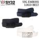  сладкий year zSY32 Golf ремень SWEETYEARS SYG EMBOSS LOGO BELT GOLF