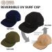 サーフハット タバルア TAVARUA REVERSIBLE UV SURF CAP FREE（57-59ｃｍ） リバーシブル UV サーフキャップ TM1020 メール便配送