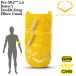 EVOSHIELD custom Fit evo защита PRO SRZ 2.0 двойной ремешок защита локтей формирование локоть для бейсбол правый левый удар человек двоякое применение вид память уборная возможно banana yellow 