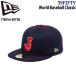  New Era колпак NEW ERA 59FIFTY Samurai Japan J Logo темно-синий шляпа 