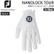 �t�b�g�W���C �i�m���b�N �c�A�[ FOOTJOY NANOLOCK TOUR �� WHITE  �S���t �O���[�u ��� ���[����