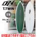 Υ ONO SURFBOARDS T.TWIN PU 58 x 20 x 2 3/8 30.2L ARMY FCS2  3FIN BOX