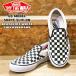 VANS Vans SKATE SLIP-ON туфли без застежки спортивные туфли Van zUS (CHECKERBOARD) BLACK/OFF WHITE VN0A5FCAAUH