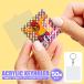  acrylic fiber key holder handmade kit 50 piece set plate foundation base metal fittings key ring ball chain parts seal photograph ...( printing )