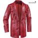 BLACK VARIA длинный жакет PU кожа узор под питона искусственная кожа 1. tailored jacket mens мужской ( красный красный ) 232700