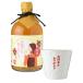  Mother's Day plum wine birthday present gift plum wine . spring * original glass set message card attaching postage included free shipping [ plum wine / Okayama prefecture /. under sake structure ]