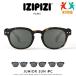  Kids / детский IZIPIZIijipiji#C SUN солнцезащитные очки UV cut we Lynn тонн панцирь черепахи черный мужчина девочка внутренний стандартный товар ученик начальной школы 5 лет 6 лет 7 лет 8 лет 9 лет 10 лет 