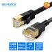 [500 иен из ]LAN кабель CAT8 40Gbps 2000MHz круглый модель 3m ec8-f-r бесплатная доставка 