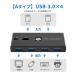 �y2�ڔ��z�zusb�ؑ֊� USB3.0 USB-C �����]�� �v�����^ �}�E�X �L�[�{�[�h �n�u �蓮�ؑ֊� ua0001 �������� �֘A�摜5