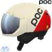 pok лыжи козырек шлем liveita-mips красный белый POC LEVATOR MIPS Rouge Blanc 10486-8850