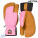 he -тактный la3 палец Short лыжи перчатка розовый язык HESTRA TOPO 3-FINGER FULL LEATHER SHORT Cerice Tan 33872 920701