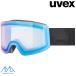  Uvex style свет лыжи защитные очки очки соответствует рама отсутствует черный коврик голубой UVEX provoqe V 5506812330