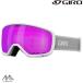 jiro женский лыжи защитные очки mi Lee белый серый GIRO MILLIE WHITE GREY CHUTE VIVID Pink 7166498