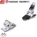  маркер (габарит) лыжи крепления sk провод 11 белый MARKER SQUIRE11 WHITE Free Ride 7424V1MD