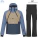 2117 of sweden одежда для лыжников das чай blue black LIGHT PADDED SKIWEAR NELKERIM DUSTY BLUE KRASSE BLACK 7515924-145 7525926-010