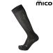 miko122 тонкий лыжи носки Prima loft черный mico SUPER THERMO PRIMALOFT LIGHT 122-007