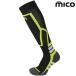 mikojuni ASCII носки желтый MICO KIDS PERFORMANCE SKI SOCKS CA2600 160 YELLOW CA2600 160