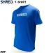 shu красный хлопок футболка голубой SHRED T-SHIRT BLUE CLTSHJ12