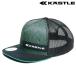 ke потертость сетчатая кепка черный KASTLE ZX Trucker Cap GB139
