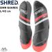 shu красный щиток L размер SHRED SHIN GUARD GREY RUST GUSGSM21L