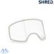 shu красный защитные очки запасной линзы прозрачный simplifai изменение линзы SHRED SIMPLIFY DOUBLE LENS CLEAR LESIMJD25