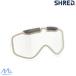 shu красный защитные очки запасной линзы прозрачный one dafai изменение линзы SHRED WONDERFY DOUBLE LENS CLEAR LEWONJD16