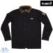 p Runx s низкая подвеска цвет do жакет черный PLANKS THROW-DOWN COLLARED JACKET BLACK MO-TDJ101