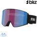  Bliss защитные очки BLIZ G001 MATTEBLACK VIOLET &amp;BLUE MULTI матовый черный высокий Contrast линзы OZG8008 15