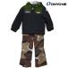 ONYONE Onyone Kids Junior одежда для лыжников размер регулировка хаки черный утка камуфляж RESEEDA TODDLER SUIT RES55300 338159C 100 110 120 RES55300-338159C